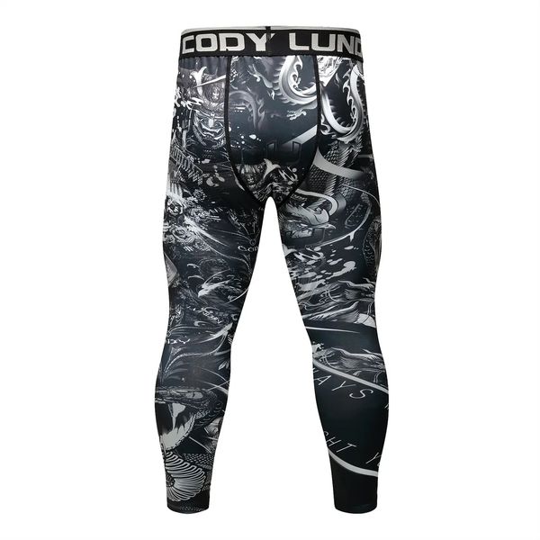 Мужской компрессионный костюм 3в1 Cody All Atars: Рашгард, шорты, леггинсы 75121278700135112375 фото