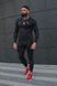 Мужской компрессионный костюм 5в1 : Рашгард, шорты, леггинсы, футболка, худі 12787001355 фото 5