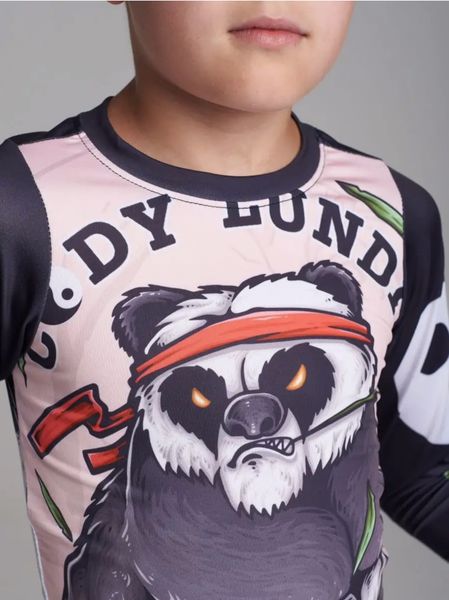 Детский компрессионный комплект Panda 3в1 : Рашгард, шорты, леггинсы, 11278700139 фото