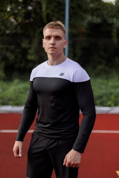 Мужской Рашгард Gym Compression thunder mazarine 5в1 : Рашгард, шорты, леггинсы, футболка, худи M4278704405413511 фото